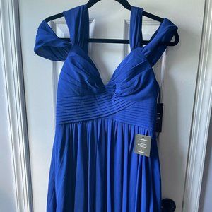 Blue Cold Shoulder Lulus Mini Dress